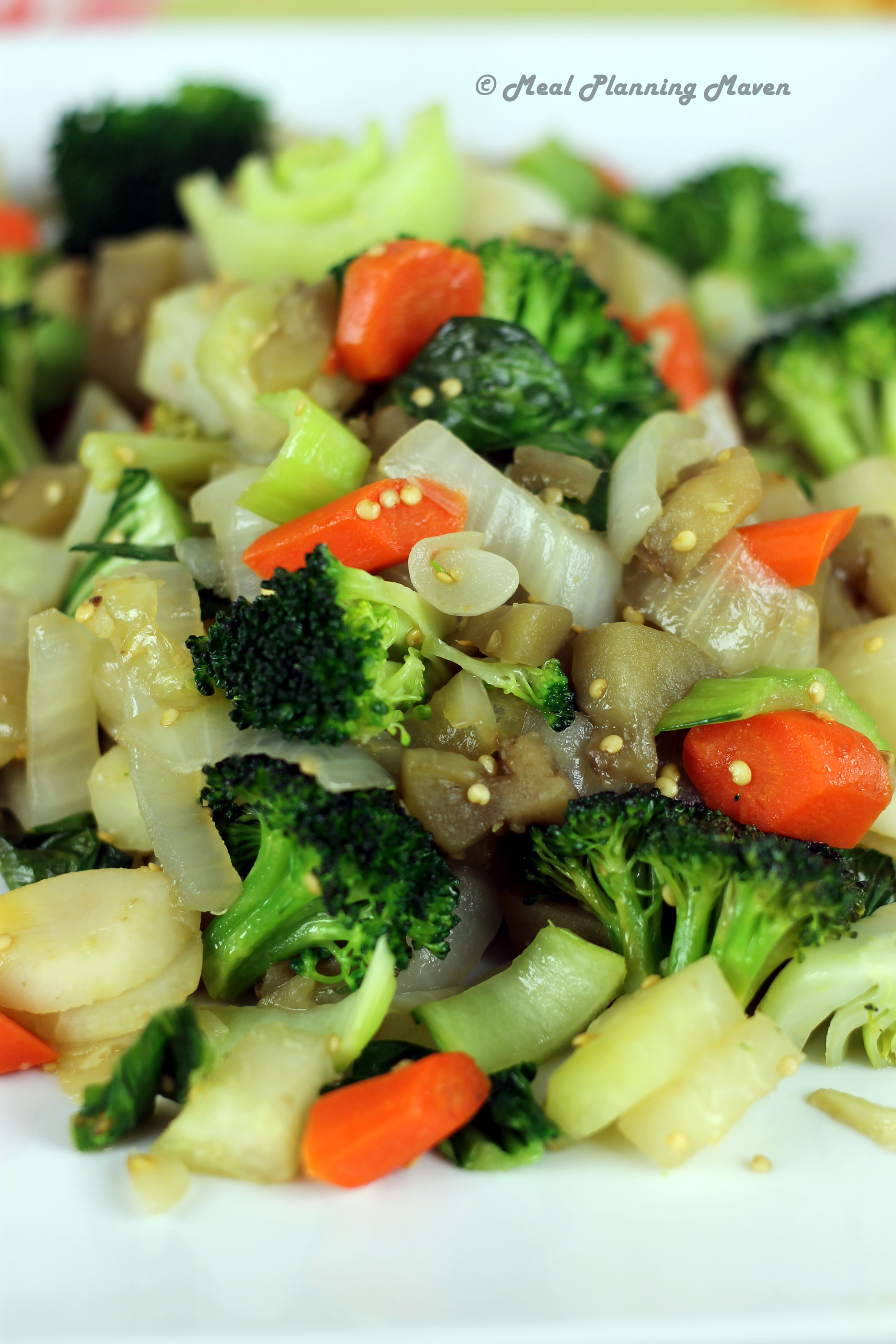 Quickie Asian Veggie Stir-Fry -Another MPM Side Dish in a Flash!