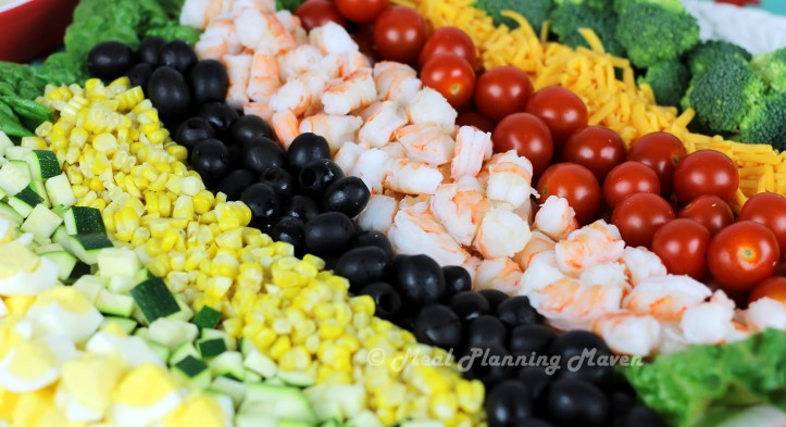 Shrimp Cobb Salad with Honey Dijon Dressing