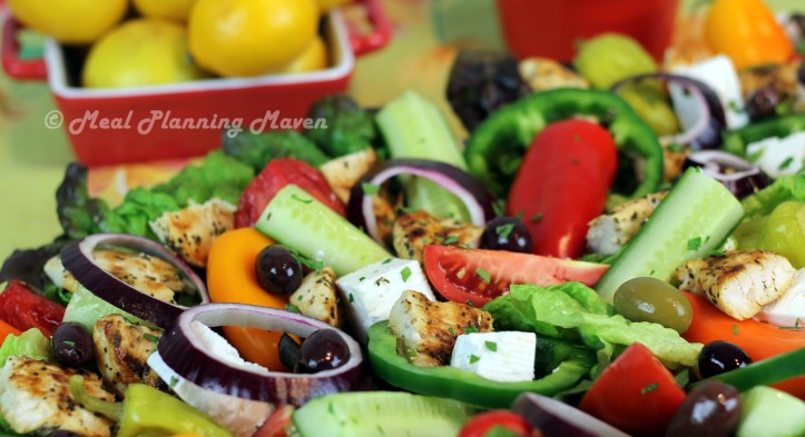 Greek Isles Grilled Chicken Salad