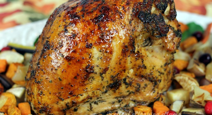 Maple-Orange Glazed Turkey Breast