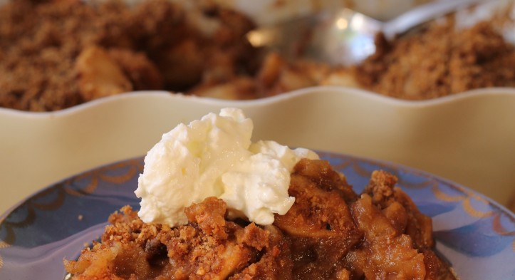 Easy Apple Crisp (Gluten-free)