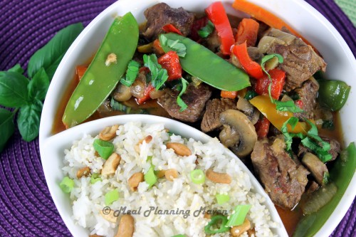 Crockpot Asian Beef ‘n Vegetable Curry