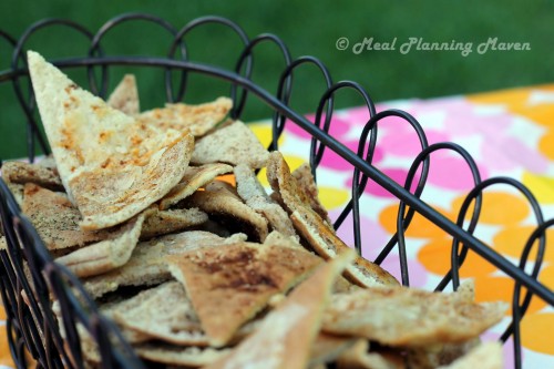 Homemade Crispy Pita Chips