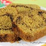 Welcome Autumn with Cinnamon Streusel Bread