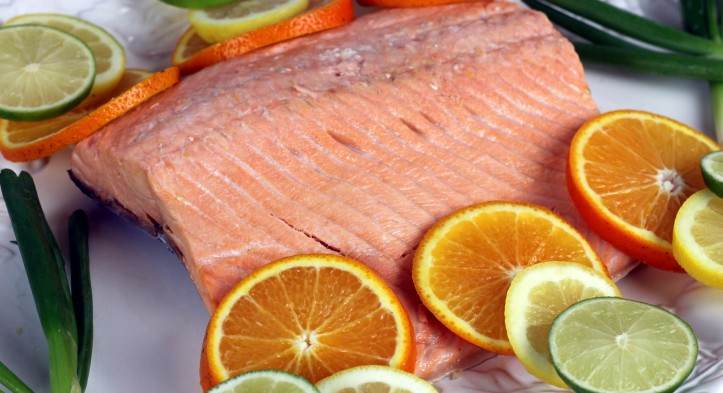 Citrus Poached Salmon