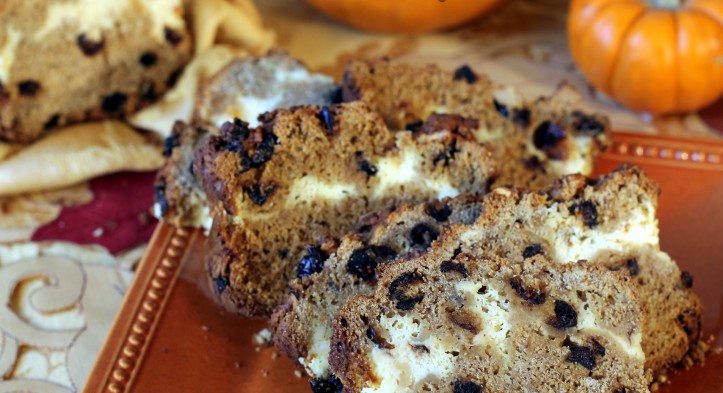 Cranberry Cheesecake Swirl Bread (Gluten-free)