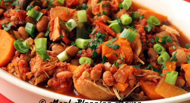Crockpot Chicken ‘n Sweet Potato Chili