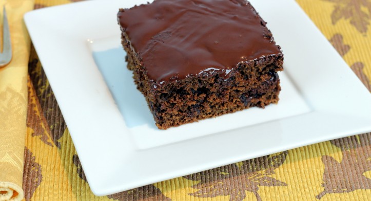 Double Chocolate Fudge Squares