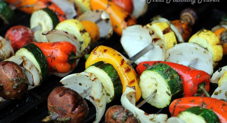 Easiest Veggie Kabobs