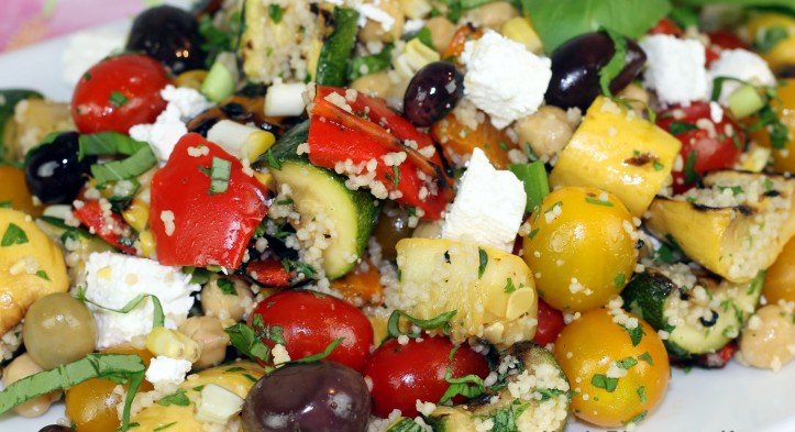 Grilled Vegetable ‘n Couscous Salad