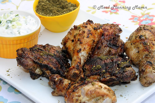 Grilled Za’atar Chicken with Tzatziki