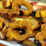 Maple-Infused Acorn and Delicata Squash Rings