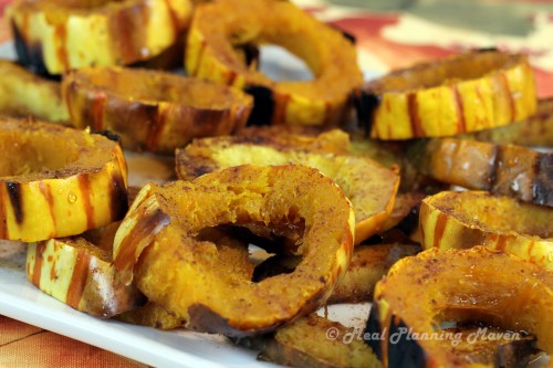 Maple-Infused Acorn and Delicata Squash Rings