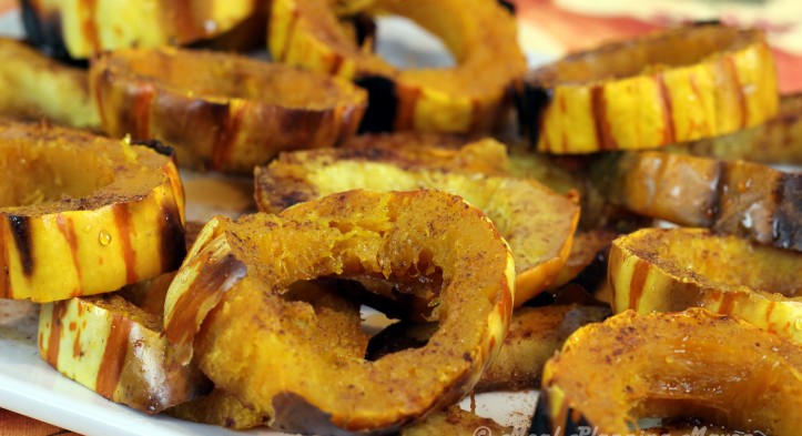 Maple-Infused Acorn and Delicata Squash Rings