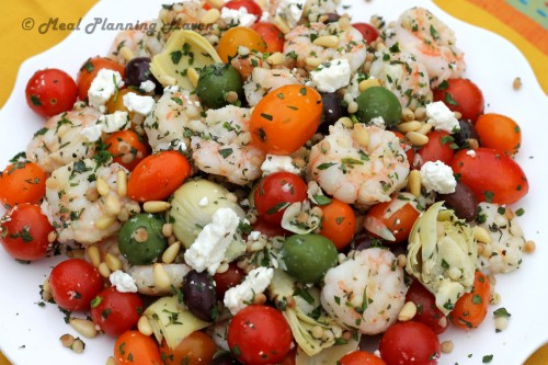 Mediterranean Shrimp ‘n Couscous Salad