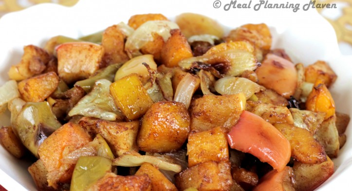 Roasted Apples, Butternuts ‘n Onions