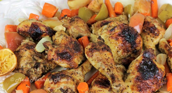 Roast Chicken with Apples ‘n Vegetables