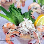 Seafood Cocktail with Spicy Mango Mayo