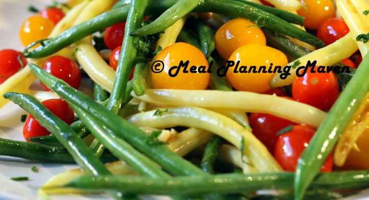 String Bean ‘n Cherry Tomato Sauté