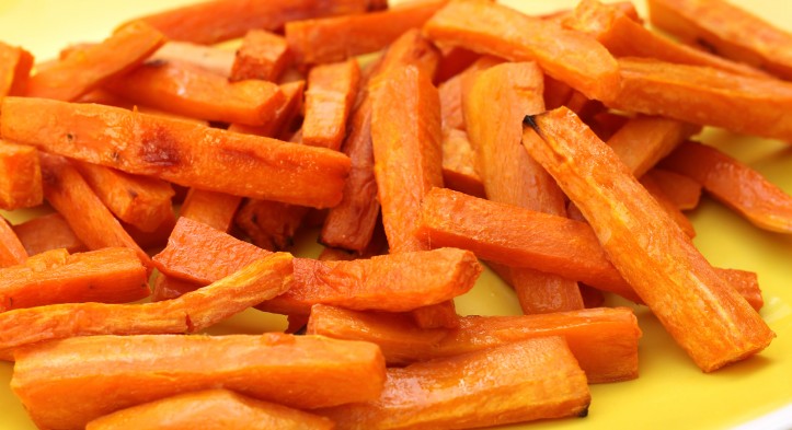 Baked Sweet Potato “Fries”