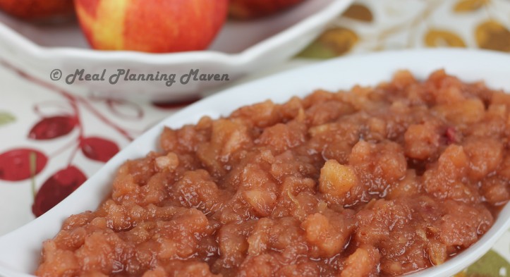 Chunky Cranberry Applesauce