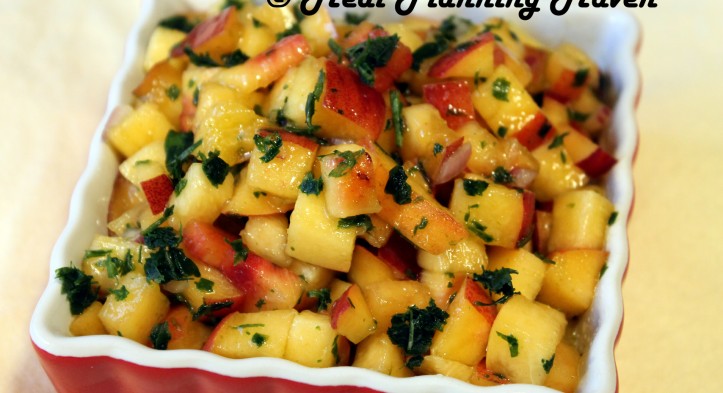 Fresh Peach Salsa