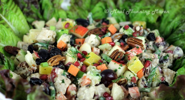 After Thanksgiving Turkey ‘n Fruit Salad + Goodies with Yummy Leftovers