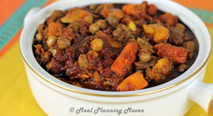 My Version of Chicken Tagine-Made in the Crockpot!