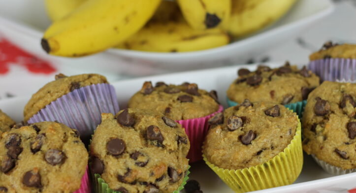 Banana Chocolate Chip Muffins