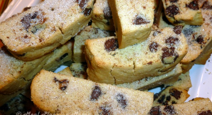 Passover Chocolate Chip Kamish Bread
