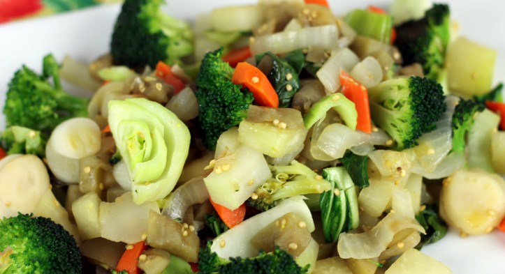 Quickie Asian Veggie Stir-Fry -Another MPM Side Dish in a Flash!