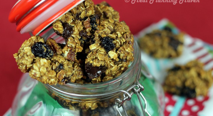 Choco-Cherry Oat Jumbles