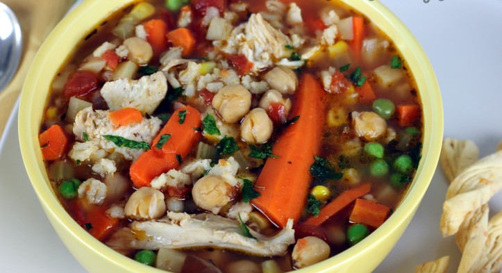 Turkey-Vegetable-Barley Soup and After Thanksgiving Goodies