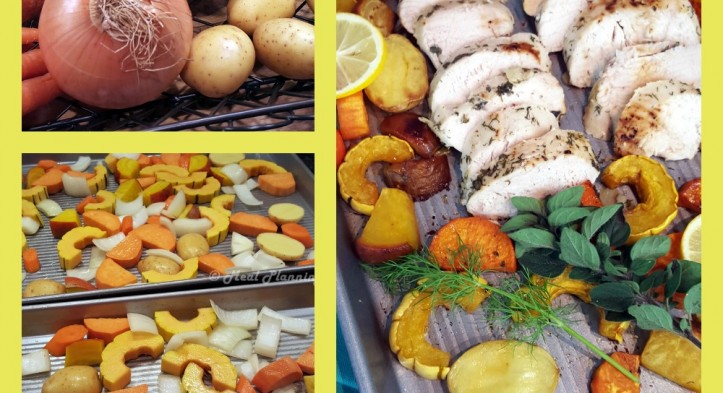 Sheet Pan Chicken ‘n Root Vegetables