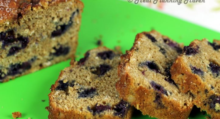 Blueberry Oat Bread