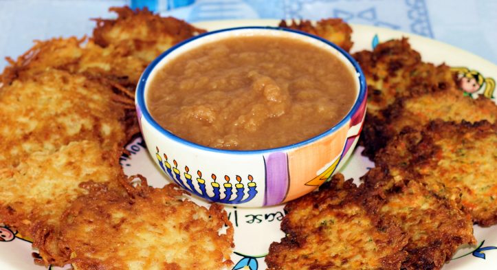 Our Family’s Favorite Latkes and Crockpot Applesauce-Step by Step